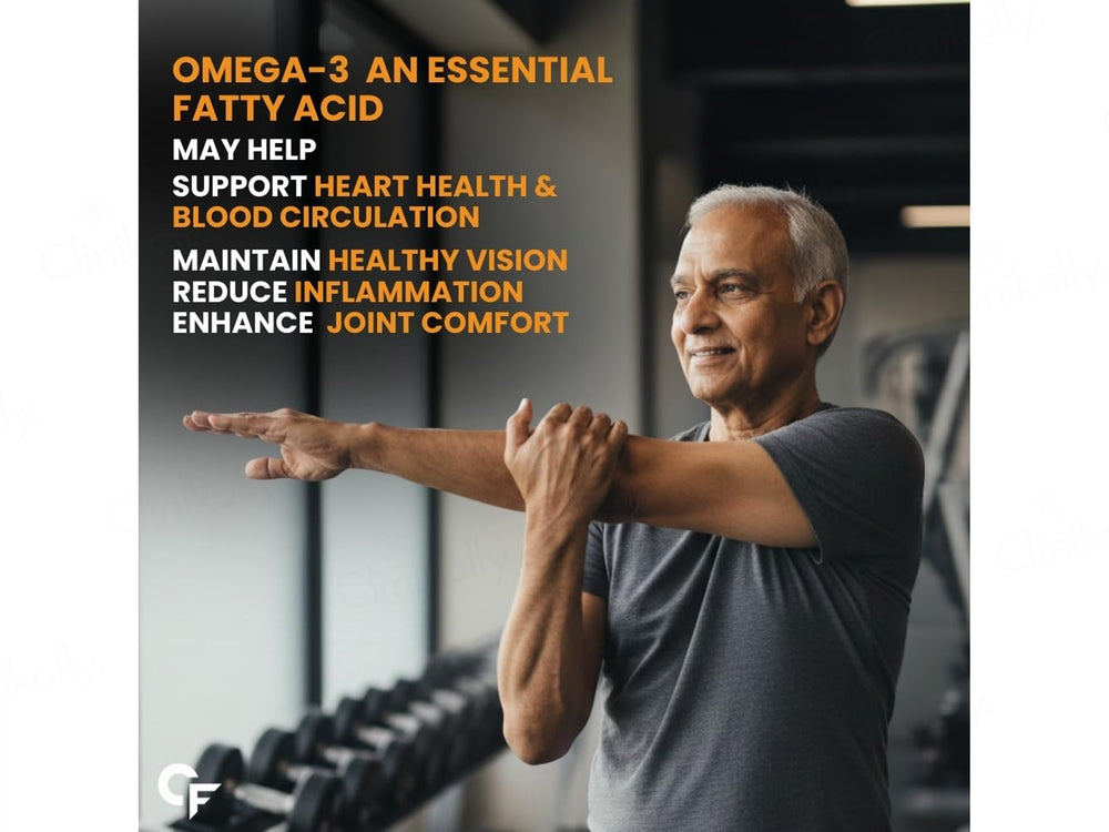 Carbamide Forte Vegetarian Omega-3 2000mg With Algal DHA 20% Liquid Filled Capsule