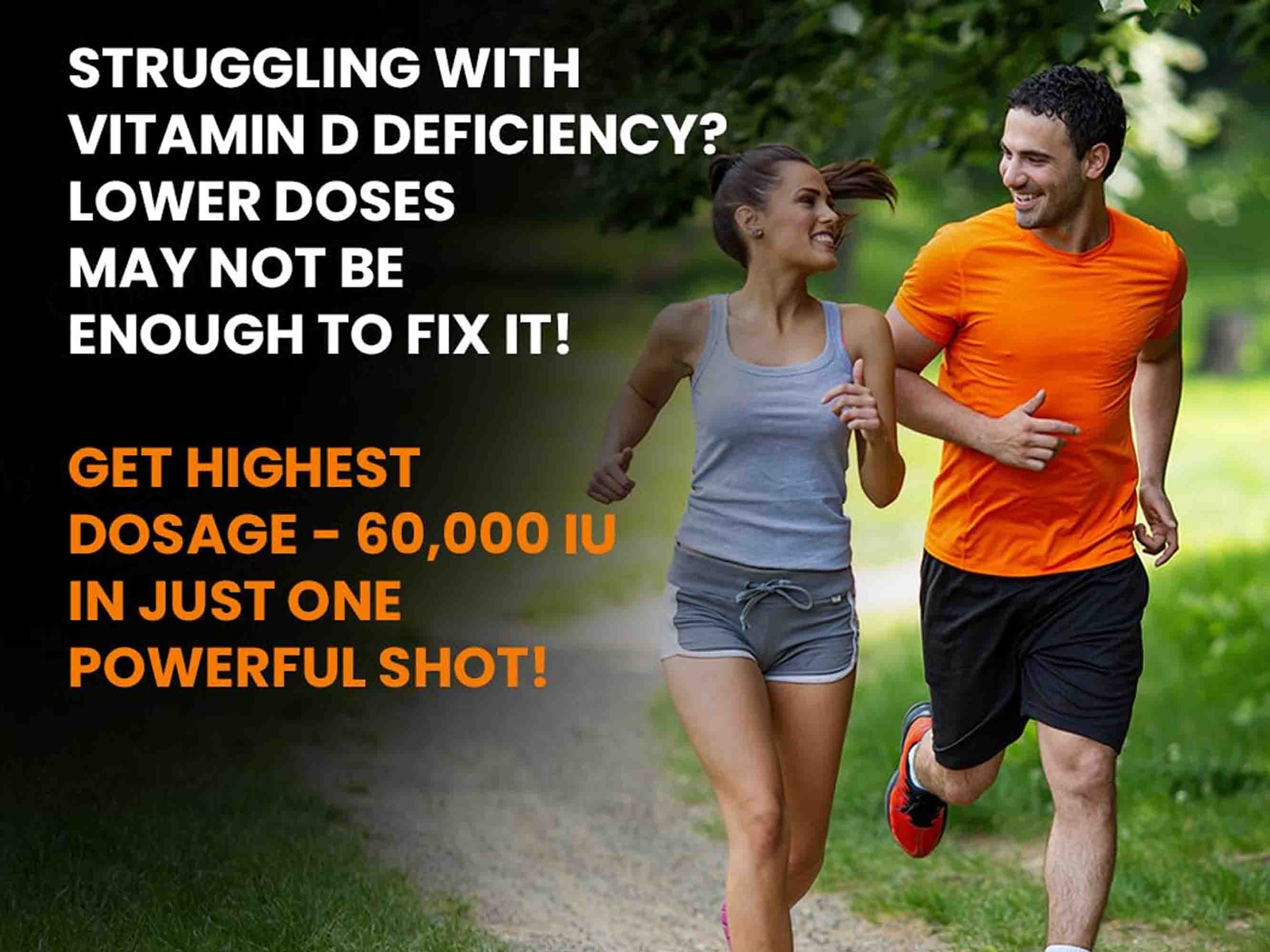 Carbamide Forte Vitamin D3 60000 IU Nano Shot Oral Solution - Orange Flavour