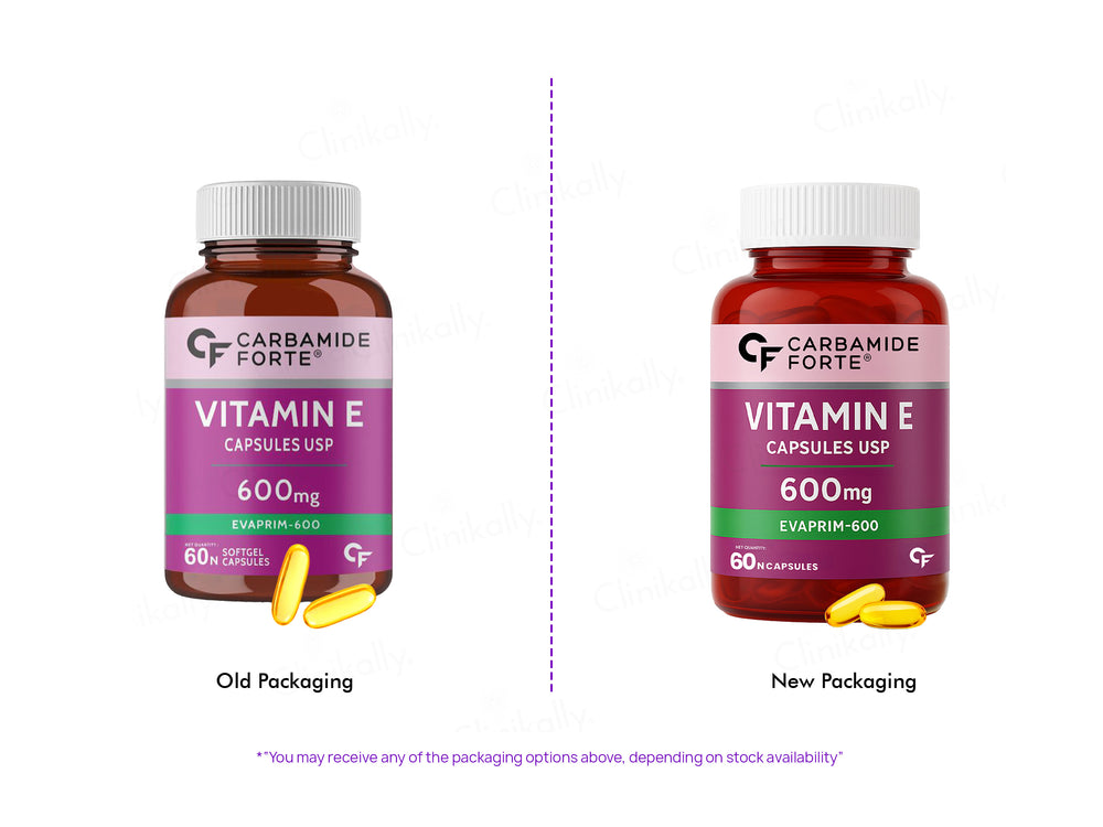 Carbamide Forte Vitamin E 600mg Capsule