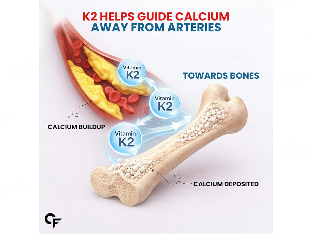 Carbamide Forte Vitamin K2 MK-7 55mcg Tablet
