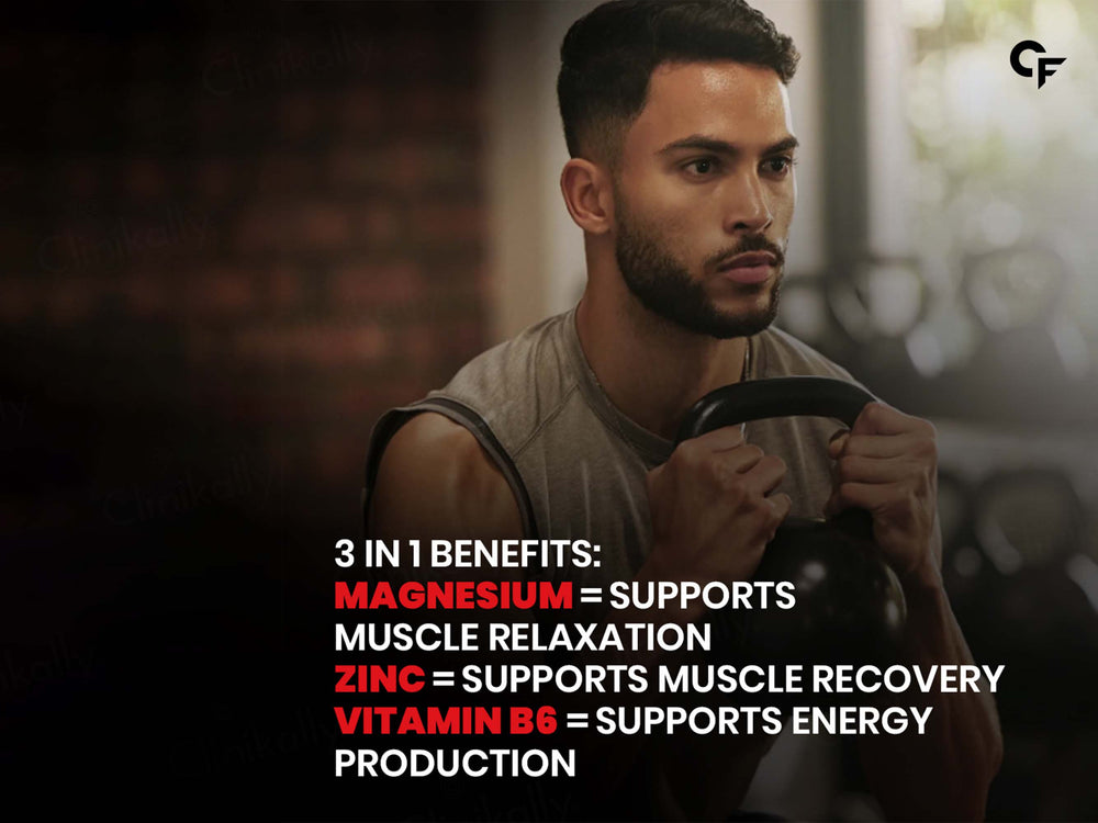 Carbamide Forte ZMA - Zinc, Magnesium Aspartate & Vitamin B6 Tablet