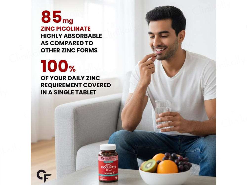 Carbamide Forte Zinc Picolinate 85mg + Vitamin C Tablet