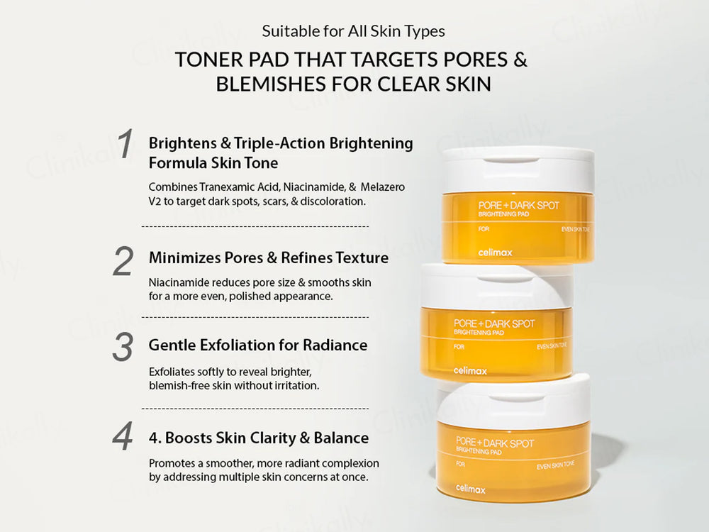 Celimax Pore + Dark Spot Brightening Pad
