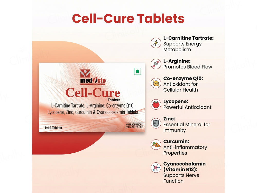 Cell-Cure Nutraceutical Tablet