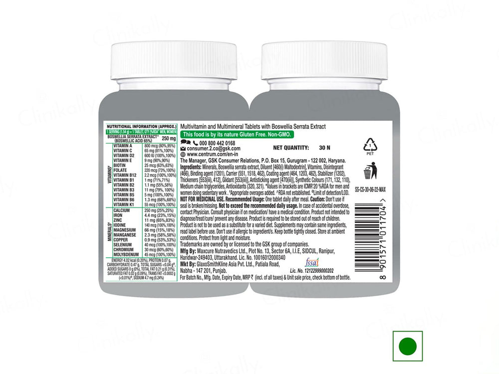 Centrum Adults 50+ Multivitamin Tablet