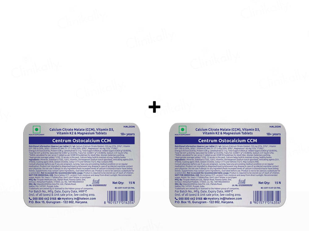 Centrum Ostocalcium CCM Tablet