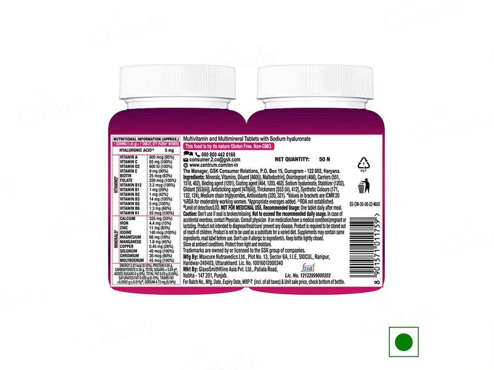 Centrum Women Multivitamin Tablet