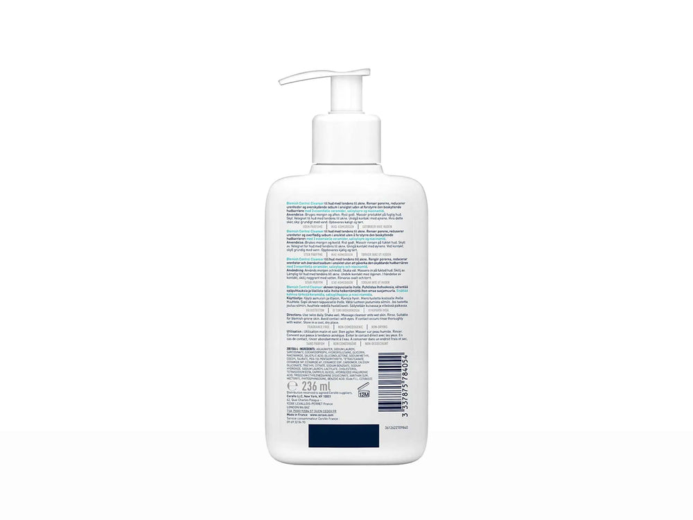 CeraVe Blemish Control Cleanser For Blemish-Prone Skin