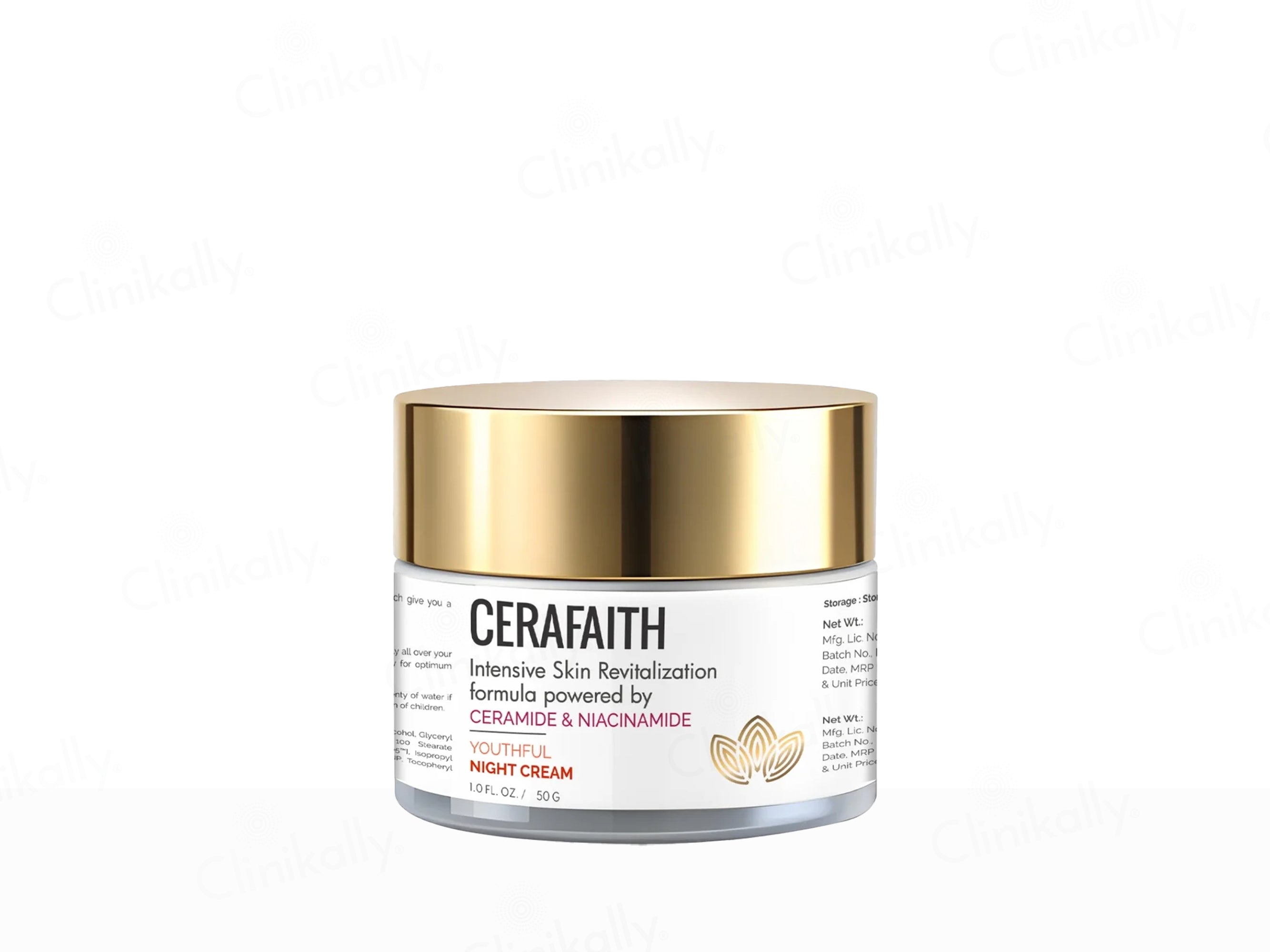 Cerafaith Ceramide & Niacinamide Youthful Night Cream