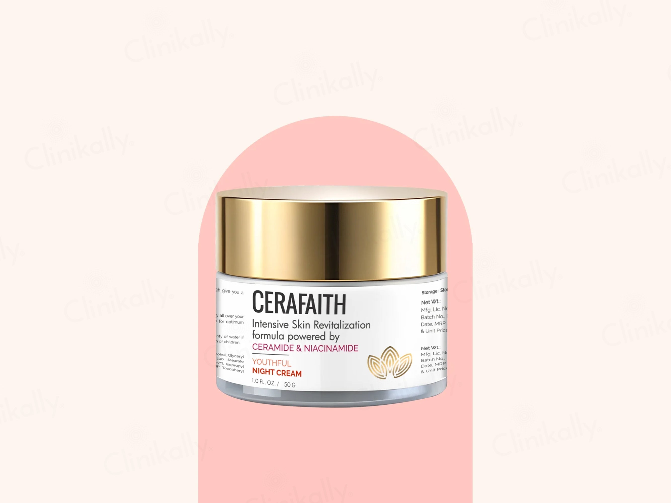 Cerafaith Ceramide & Niacinamide Youthful Night Cream