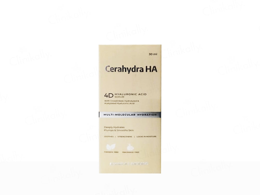 Cerahydra HA 4D Hyaluronic Acid Multi-Molecular Hydration Serum