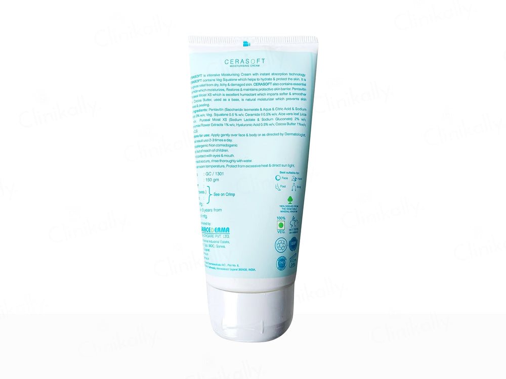 Cerasoft Moisturising Cream For Normal to Dry Skin