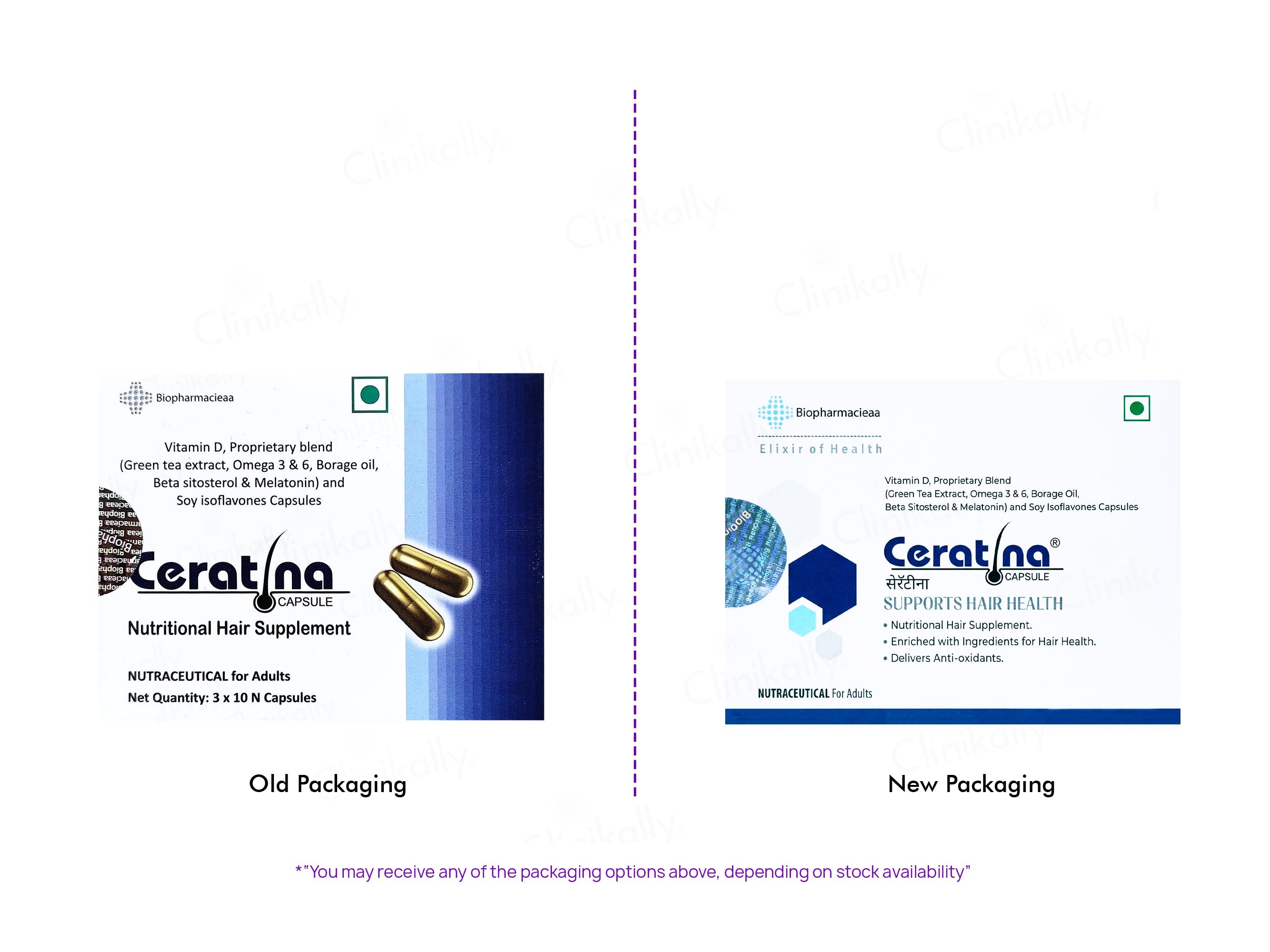 Ceratina Nutritional Hair Supplement Capsule