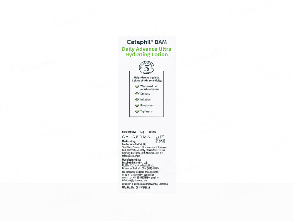 Cetaphil DAM Daily Advance Ultra Hydrating Lotion