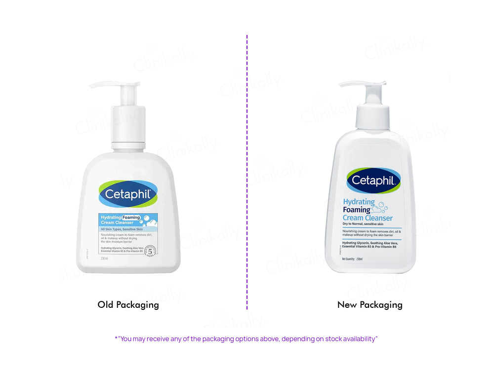 Cetaphil Hydrating Foaming Cream Cleanser