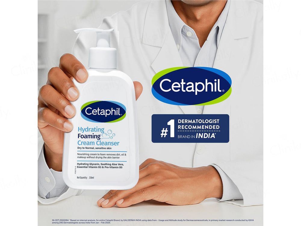 Cetaphil Hydrating Foaming Cream Cleanser