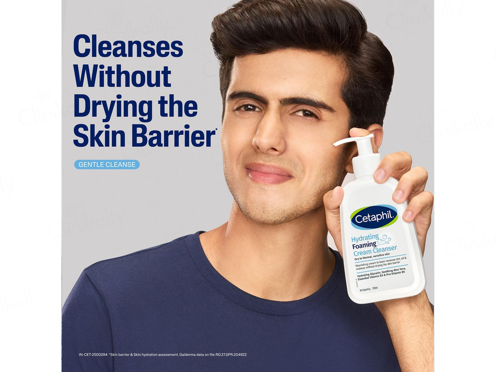 Cetaphil Hydrating Foaming Cream Cleanser