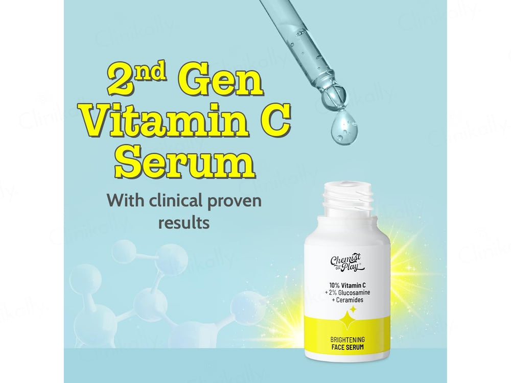 Chemist At Play 10% Vitamin C Brightening Face Serum