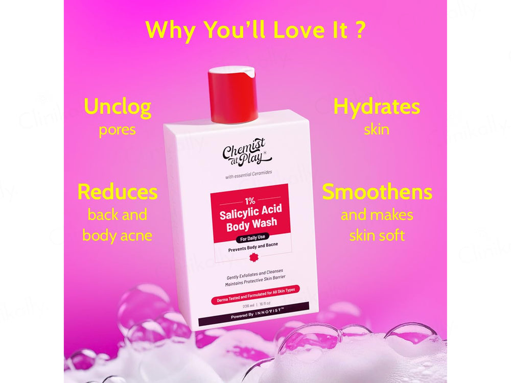 Chemist At Play 1% Salicylic Acid Body Wash