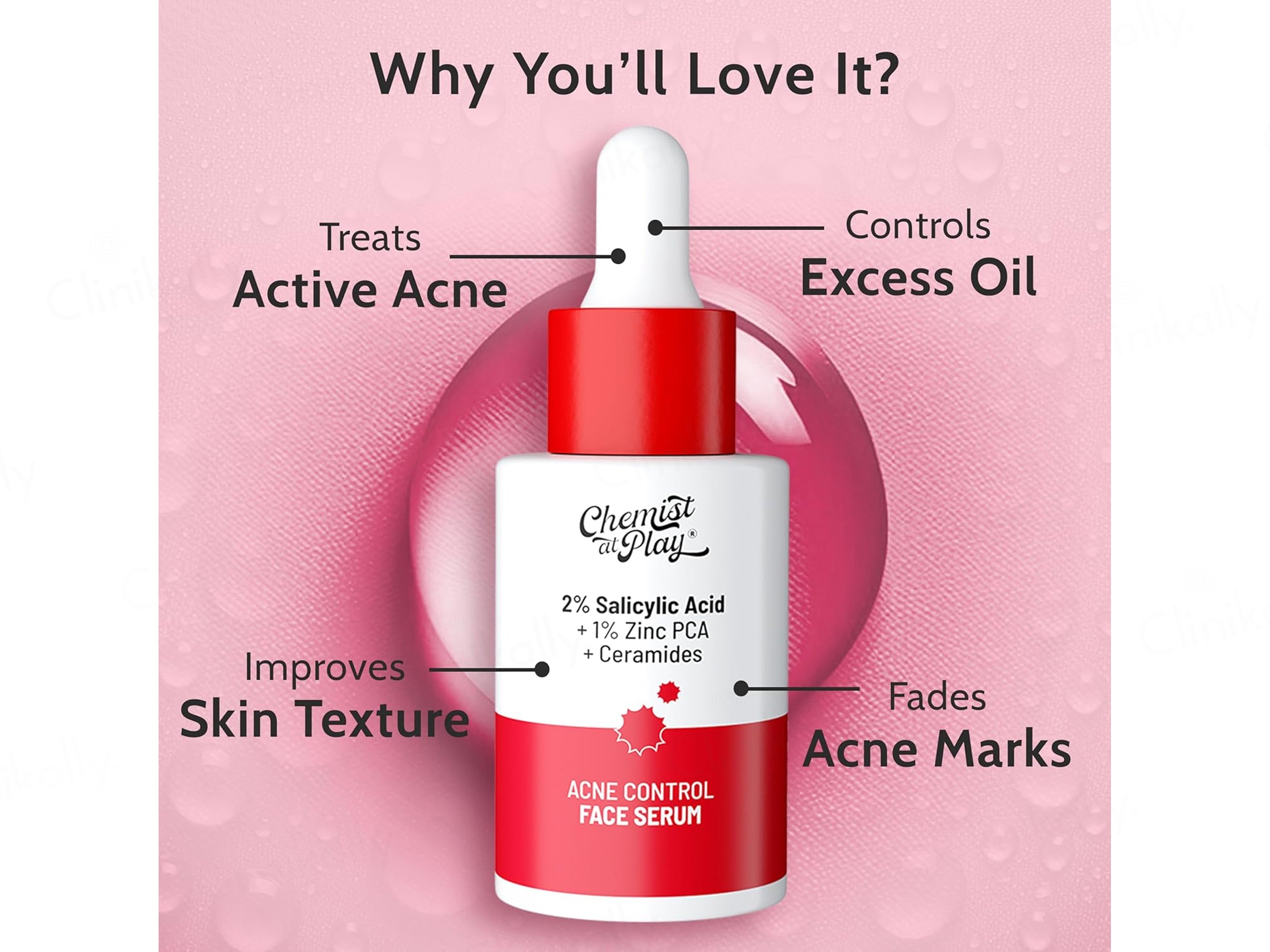 Chemist At Play 2% Salicylic Acid Acne Control Face Serum