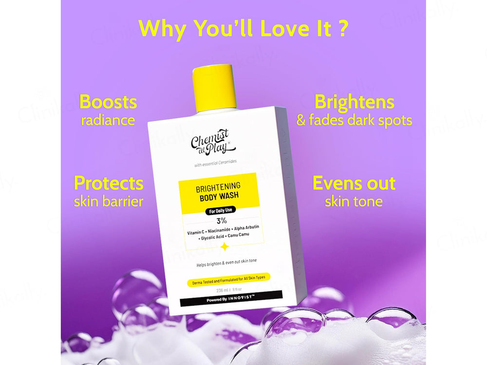 Chemist At Play 3% Brightening Body Wash