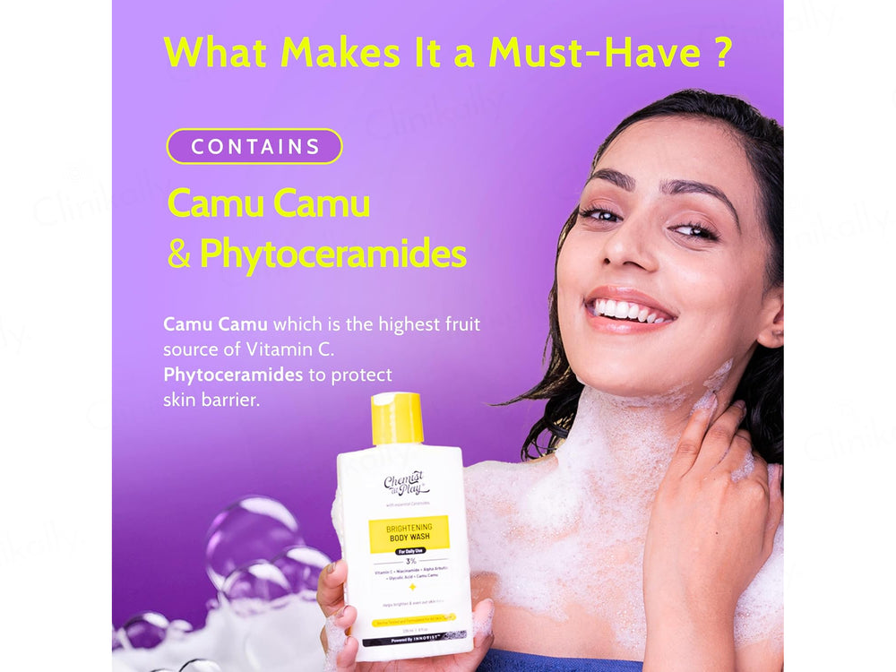 Chemist At Play 3% Brightening Body Wash