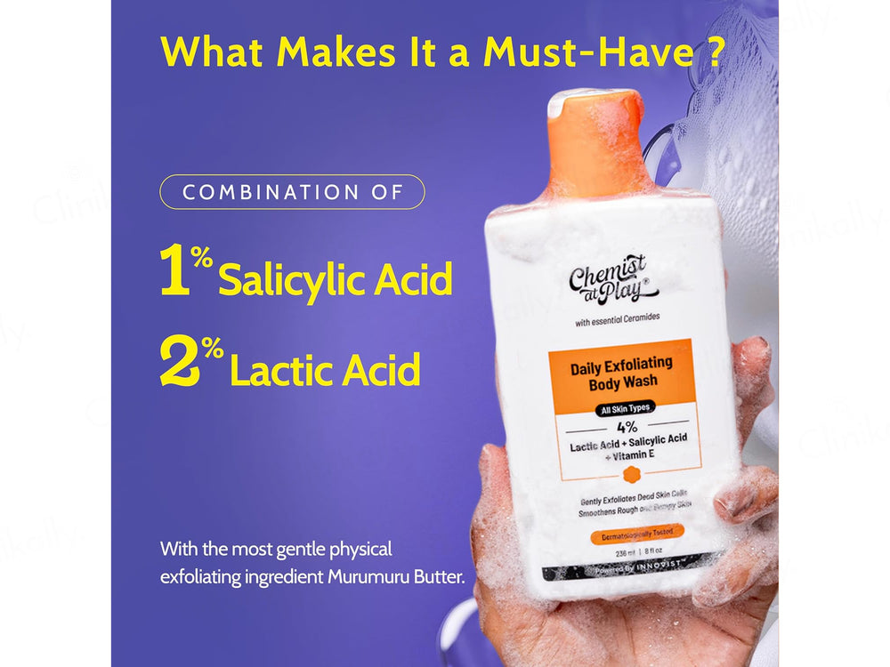 Chemist At Play 4% Daily Exfoliating Body Wash