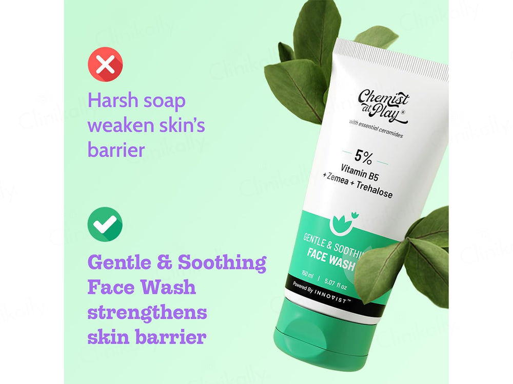 Chemist At Play 5% Vitamin B5 Gentle & Soothing Face Wash