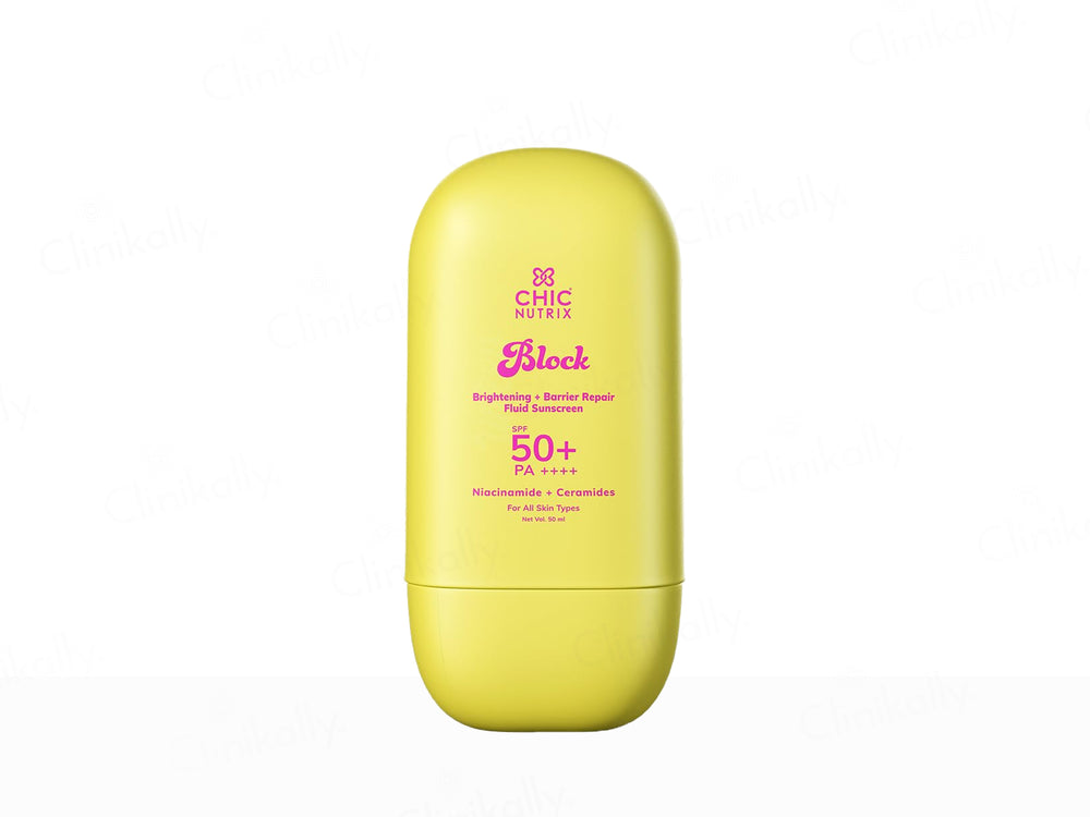 Chic Nutrix Block Fluid Sunscreen SPF 50+ PA++++