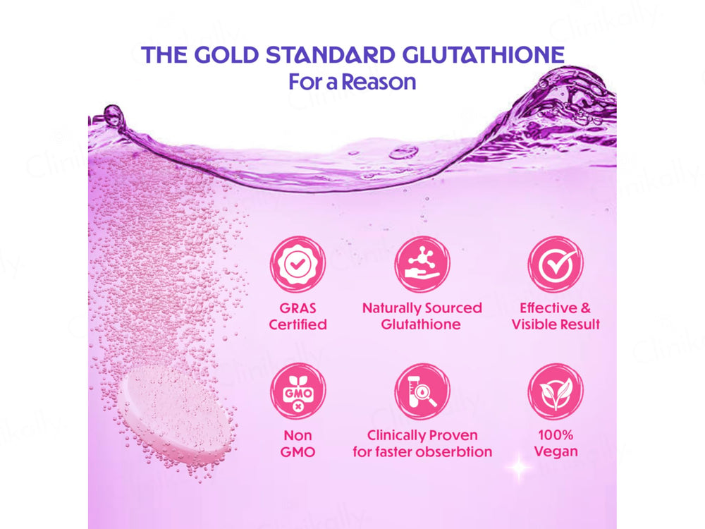 Chic Nutrix Glow 500mg Glutathione + Vit. C Effervescent Tablet