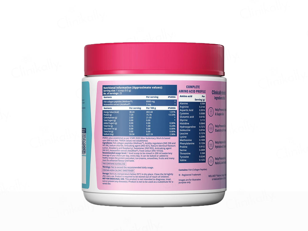 Chic Nutrix Mighty Collagen Nutraceutical Powder - Lemonade Flavour