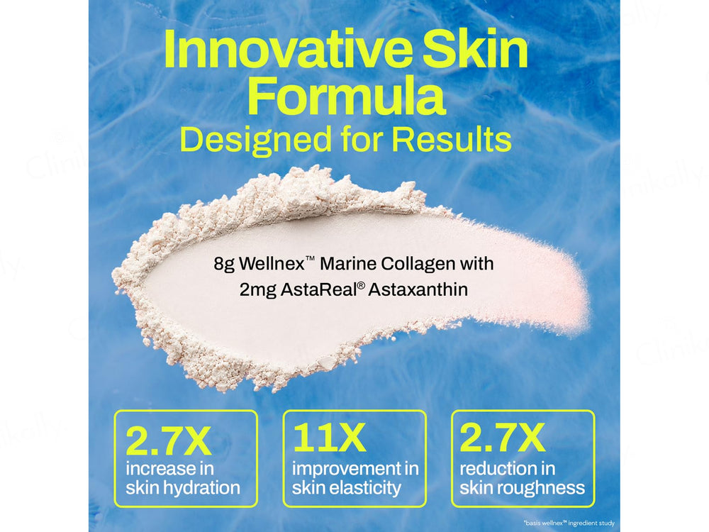 Chic Nutrix Mighty Collagen Nutraceutical Powder - Lemonade Flavour