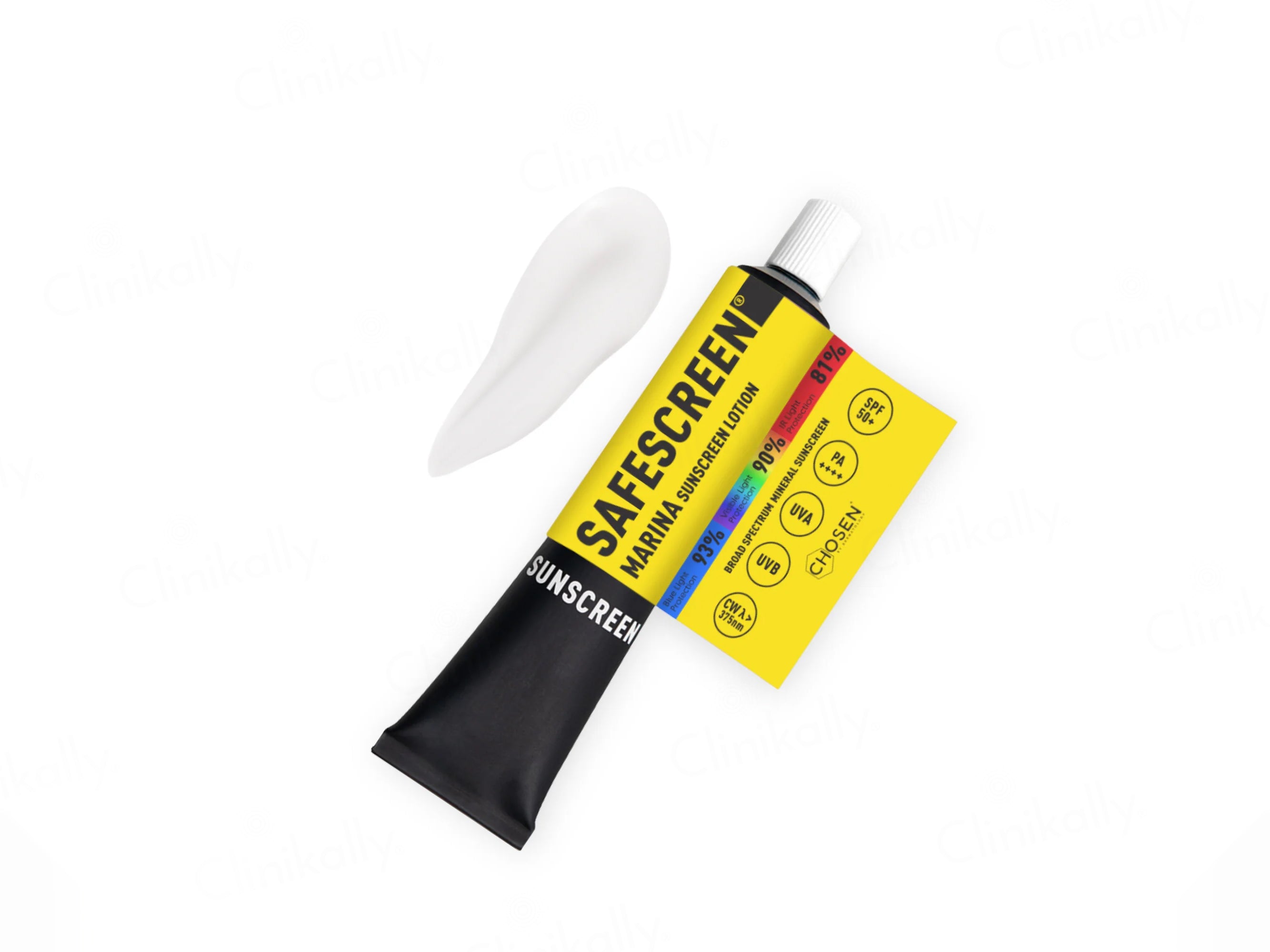 Chosen Safescreen Marina Mineral Sunscreen Lotion SPF 50+ PA++++