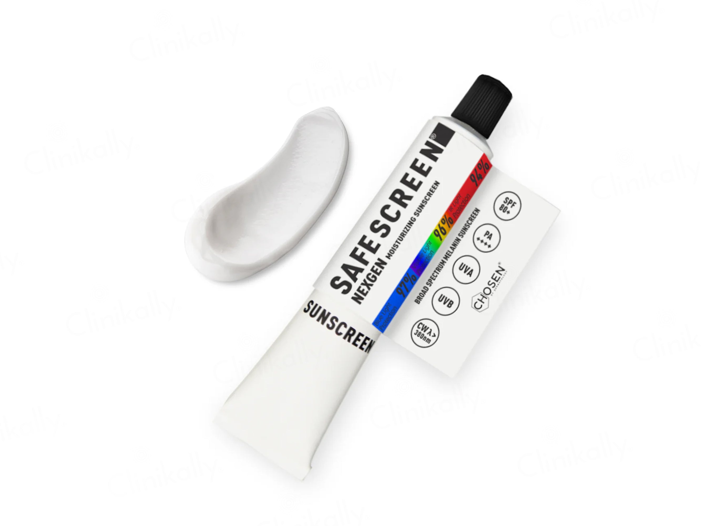 Chosen Safescreen Nexgen Moisturizing Melanin Sunscreen SPF 80+ PA++++