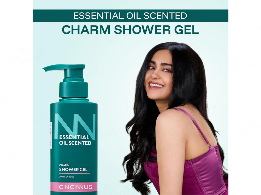 Cincinnus Essential Oil Scented Charm Shower Gel