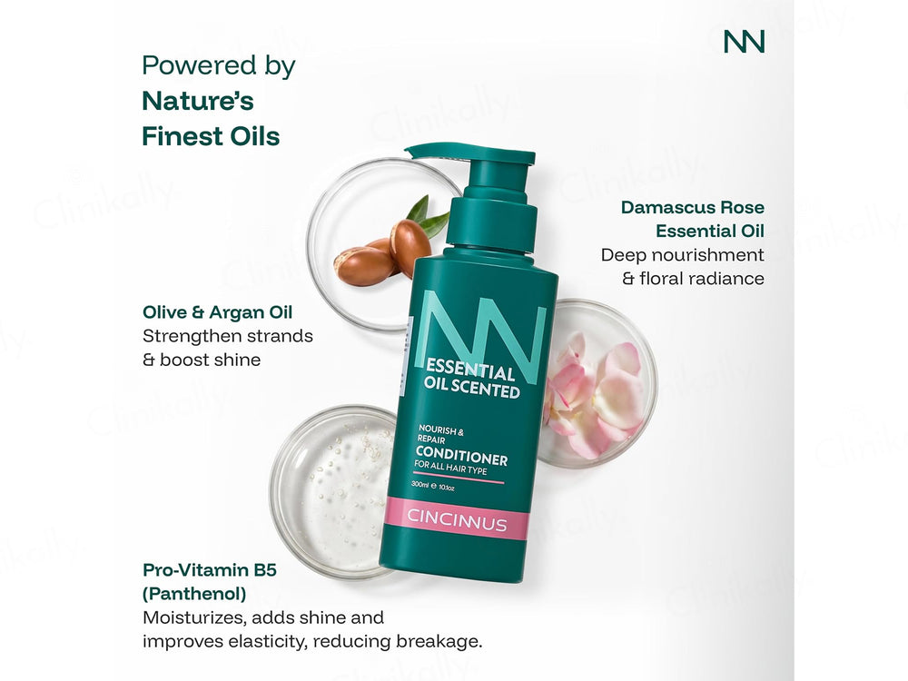 Cincinnus Essential Oil Scented Nourish & Repair Conditioner