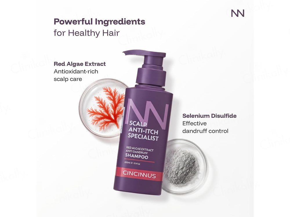Cincinnus Red Algae Extract Anti Dandruff Shampoo