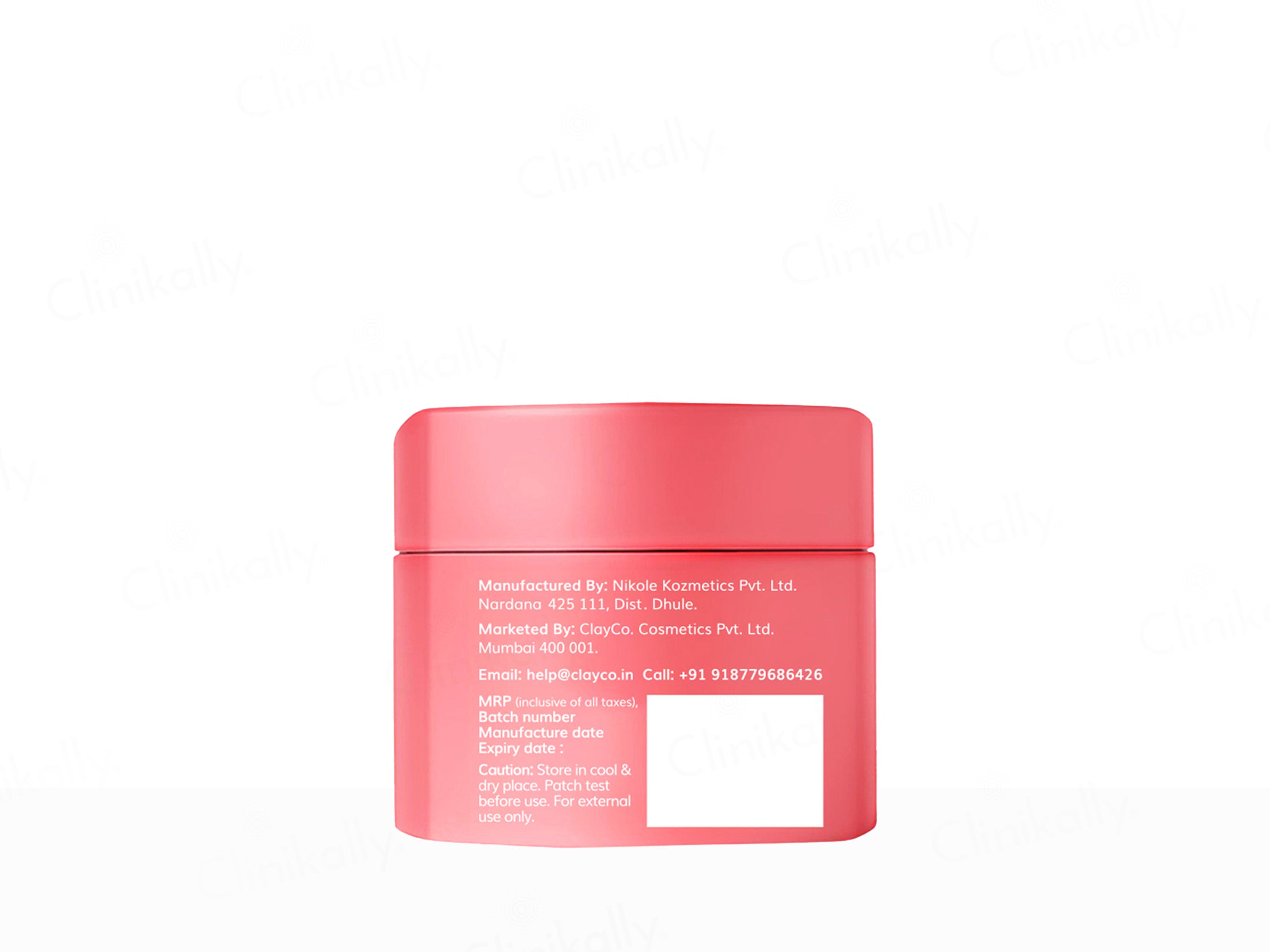 ClayCo De Tan Brightening Rice Pudding Face Pack With AHA & BHA