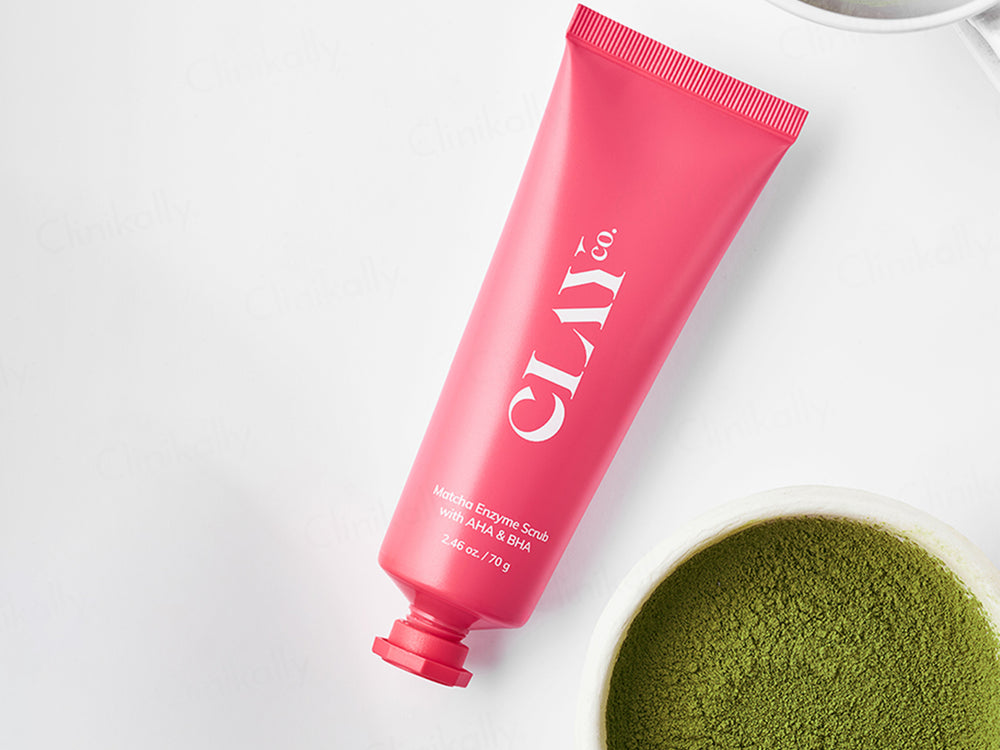 ClayCo Matcha Enzyme Scrub With AHA & BHA