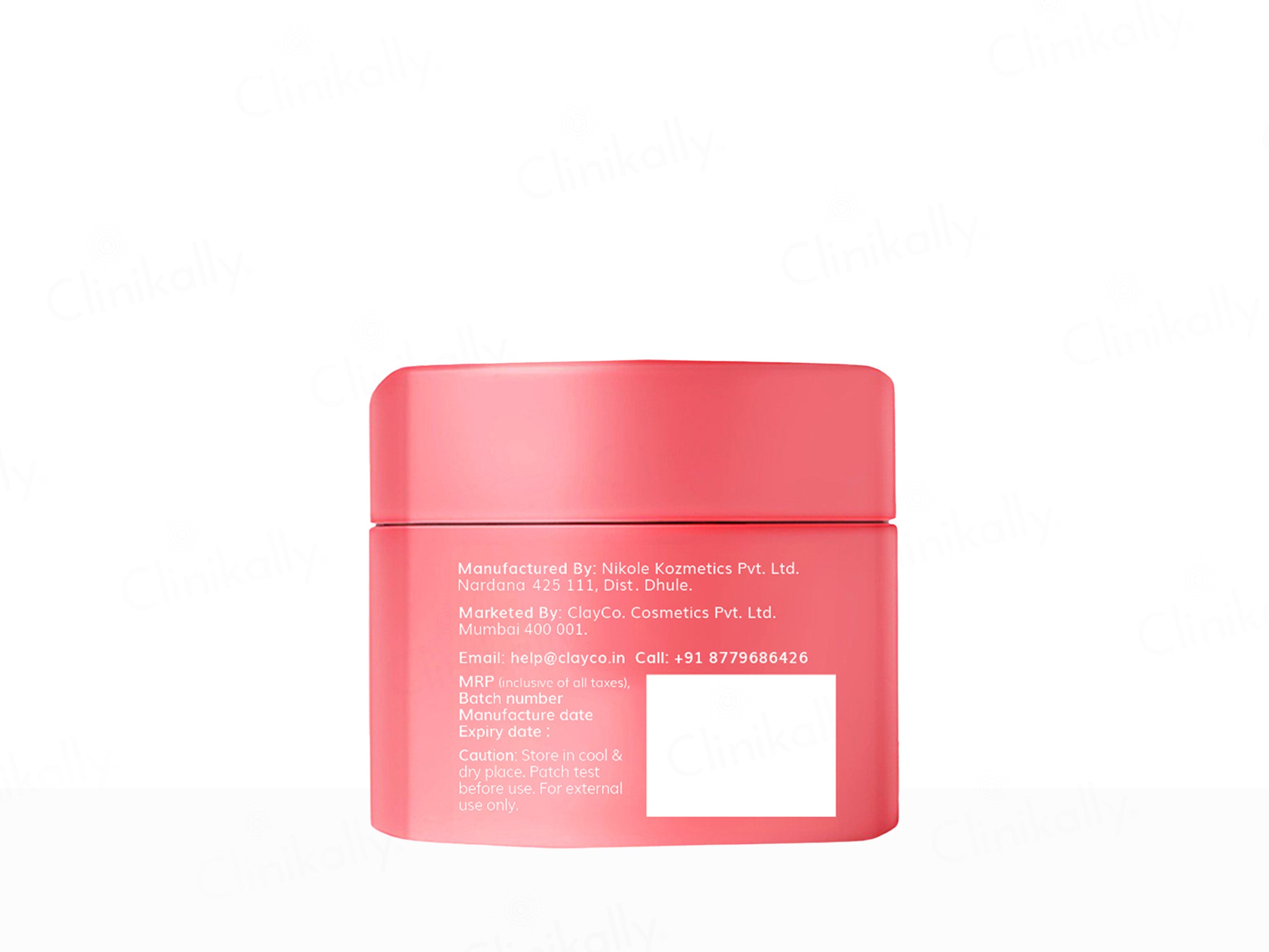 ClayCo Purifying Matcha Clay Face Mask