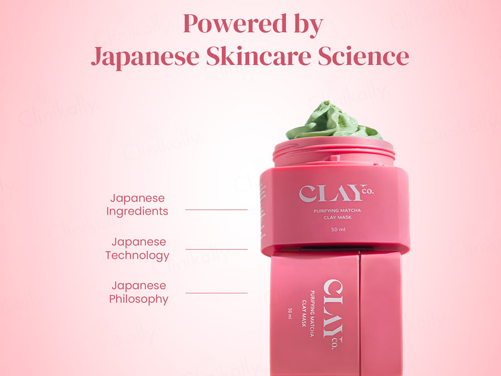 ClayCo Purifying Matcha Clay Face Mask