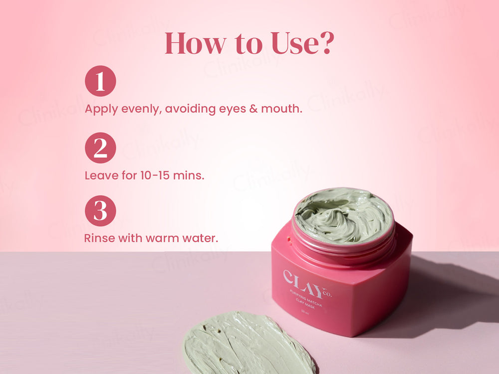 ClayCo Purifying Matcha Clay Face Mask