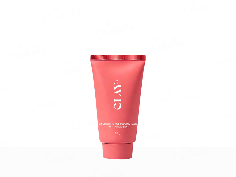 ClayCo De Tan Brightening Rice Pudding Face Pack With AHA & BHA
