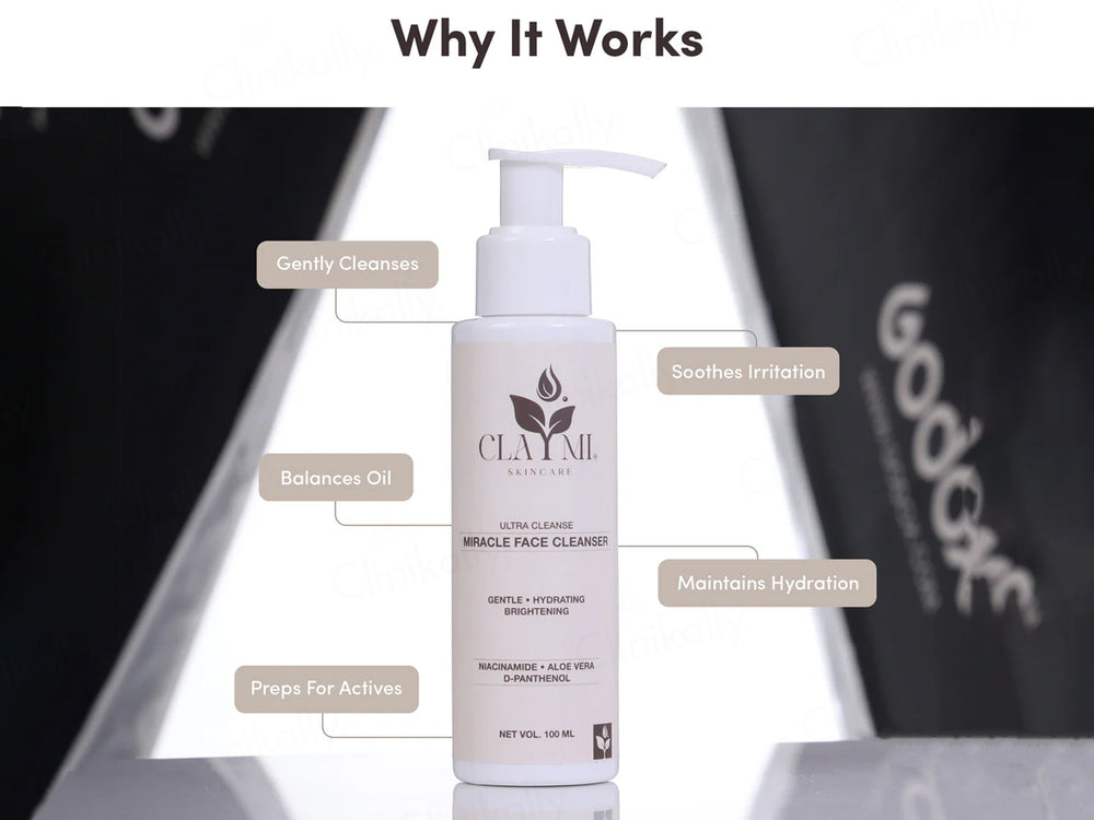 Claymi Miracle Hydrating and Brightening Gentle Face Cleanser