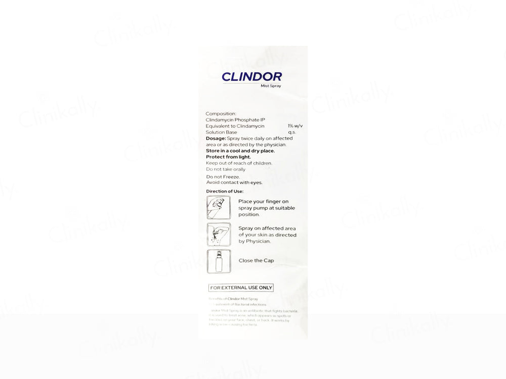 Clindor Mist Spray