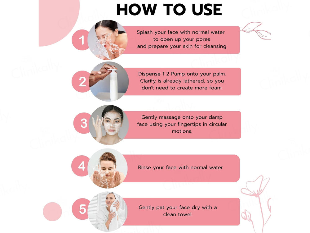 Clinq Clarify Foaming Facewash