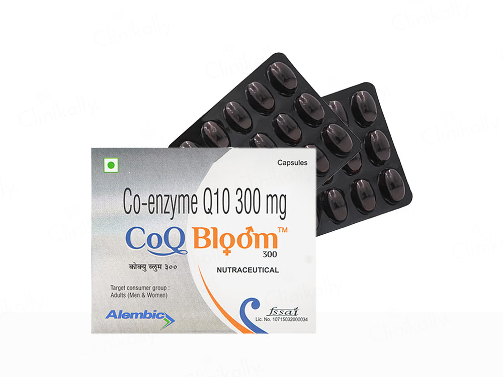 CoQ Bloom 300 Nutraceutical Capsule