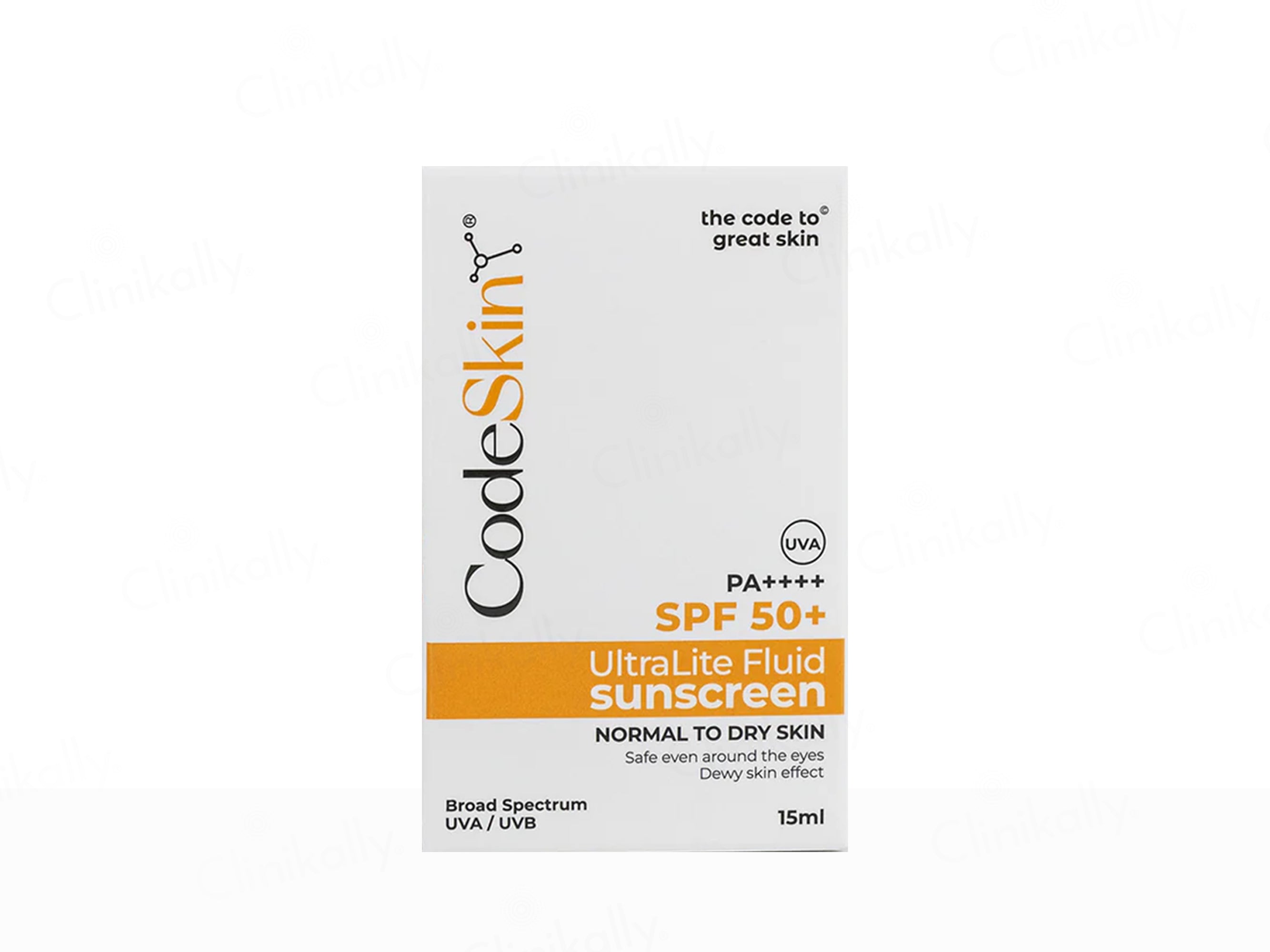 CodeSkin UltraMatte Oil-Free Fluid Sunscreen SPF 50+ PA++++