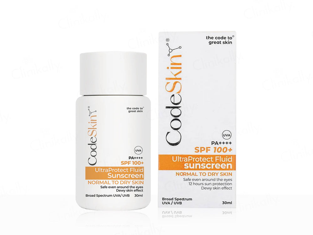 CodeSkin UltraProtect Fluid Sunscreen SPF 100+ PA++++