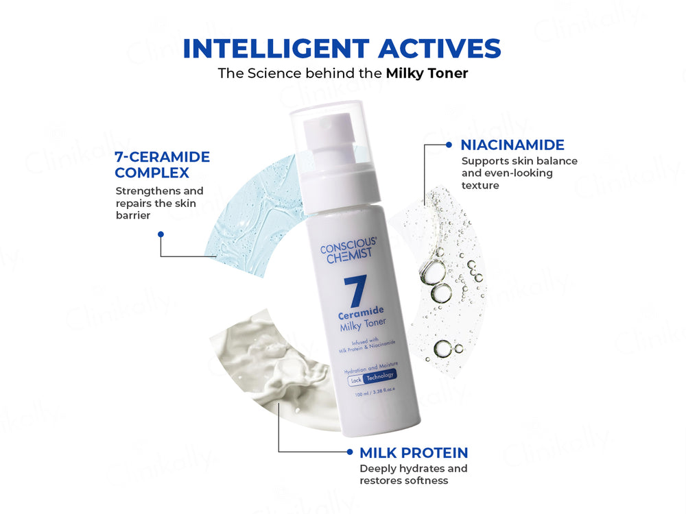 Conscious Chemist 7 Ceramide Milky Toner Spray